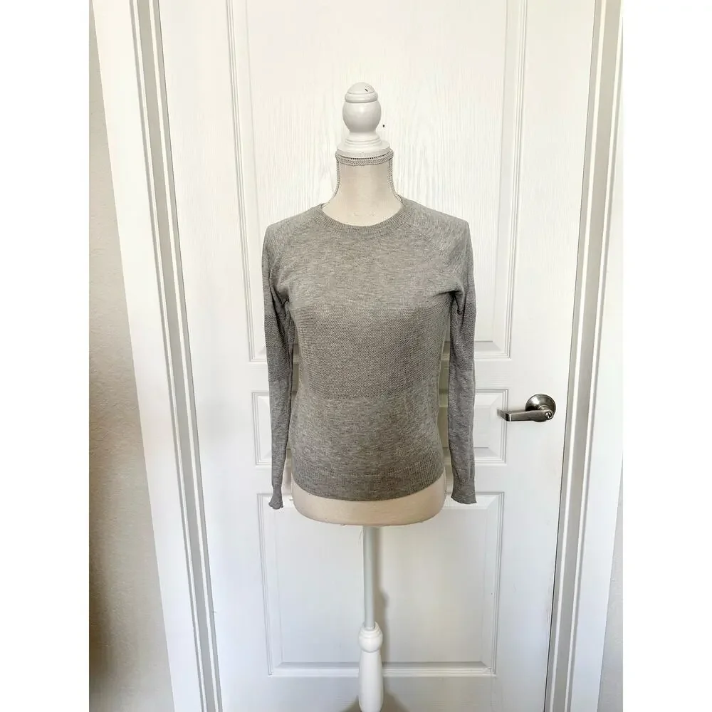 Spiritual Gangster On The Go Sweater Heather Gray Size XS